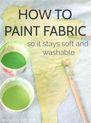 Can you wash fabric paint, or does it simply vanish into the ether of forgotten art projects?