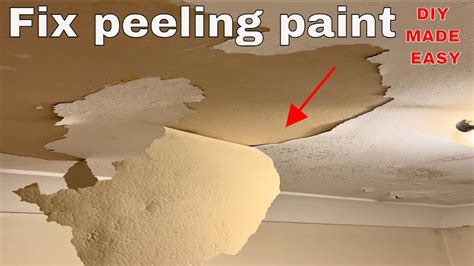 How to Fix Peeling Ceiling Paint: A Comprehensive Guide