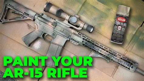 How to Paint an AR-15: A Canvas of Camouflage and Creativity