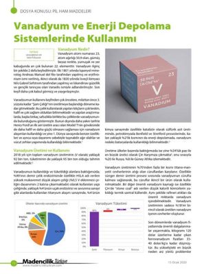  Vanadyum Dioksit: Enerji Depolamada ve Fotoelektrokimyasal Hücrelerde Devrim Yaratacak mı?